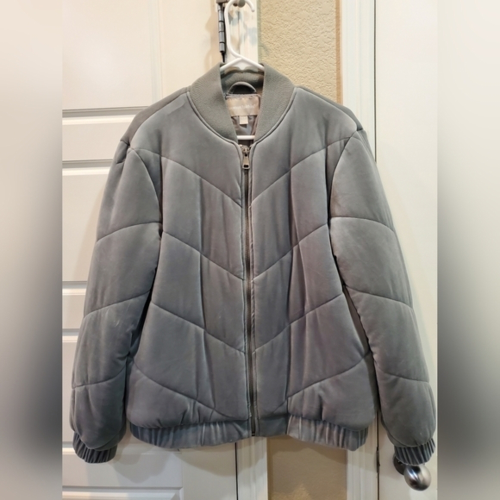 Winter velour‎ feel coat